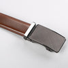 Men's Ratchet Belt Slider - Ideal Gift for Dress Pants, Shirts, and Oxford Shoes, Adjustable Fit