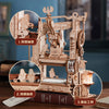ROKR 3D Wooden Puzzle Printing Press Model with Mechanical Gears - Perfect Xmas Gift LK602