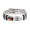 Stainless Steel Personalized Bracelet for Valentine's Day Gift