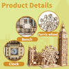 3D Wooden Big Ben Puzzle Model Kit for DIY Home Decor and Unique Christmas Gift