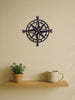 Nautical Compass Wall Art - Ocean Theme Metal Decor for Sailors and Unique Gift Ideas