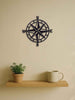 Nautical Compass Metal Wall Art - Ocean Theme Decor Sailor Gift Idea